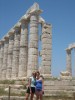 at sounio...home of the temple of Poseideon